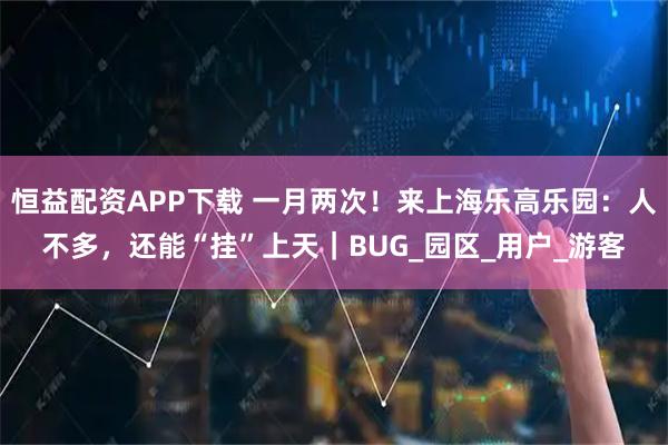 恒益配资APP下载 一月两次！来上海乐高乐园：人不多，还能“挂”上天｜BUG_园区_用户_游客