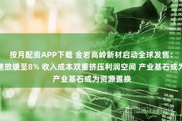 按月配资APP下载 金岩高岭新材启动全球发售：净利润增速放缓至8% 收入成本双重挤压利润空间 产业基石或为资源置换