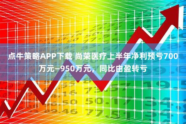 点牛策略APP下载 尚荣医疗上半年净利预亏700万元—950万元，同比由盈转亏